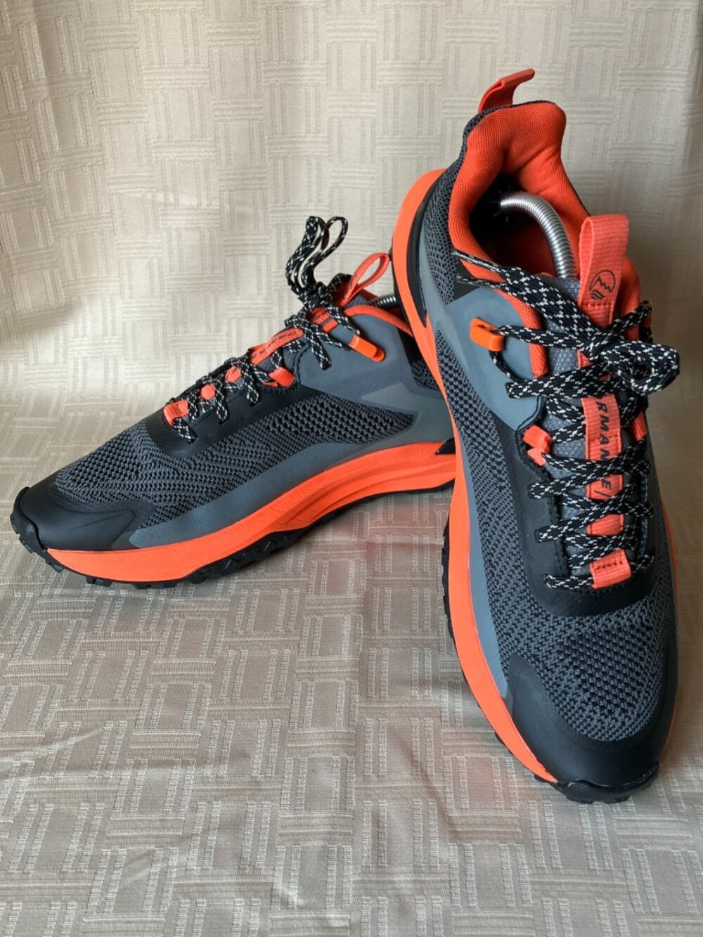 Timberland Motion Access Low-Top Trail Shoes Orange/Grey Men Size 11.5